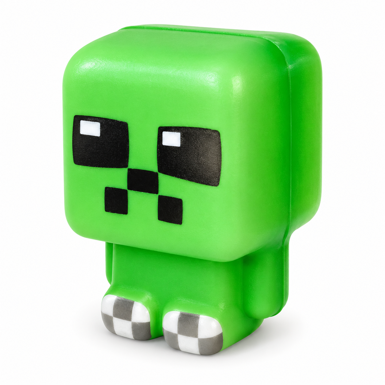 One Creeper squishy toy on a white background; sold individually